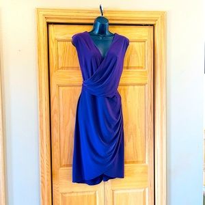 White, House, Black, Market, size 16 purple dress